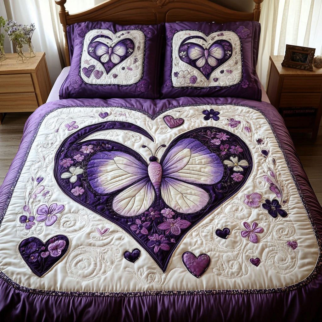 A Love That Blooms Quilted Bedding Set Mum Valentines Gifts